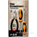 3PCS Handwerkzeugsatz, Plies &amp; Schraubendreher